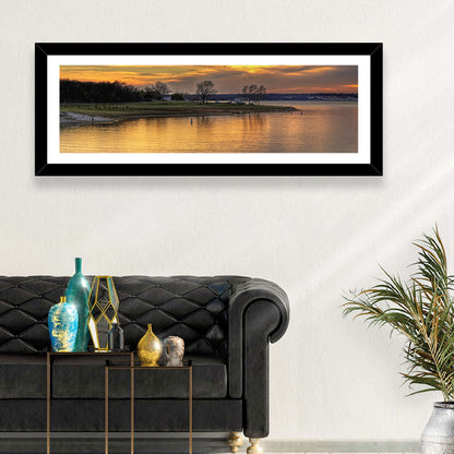Lake Whitney Sunset Wall Art