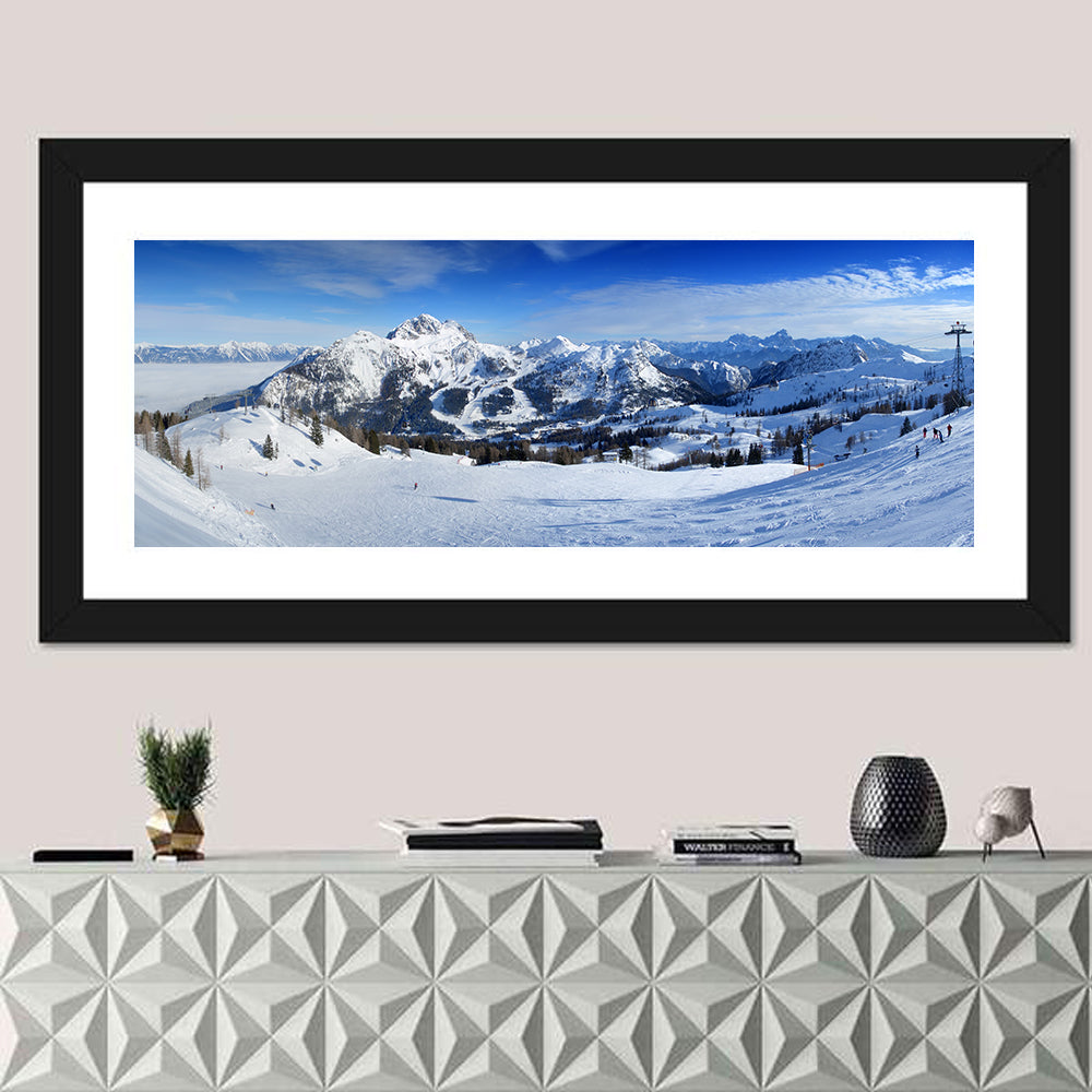 Nassfeld Ski Resort View Wall Art
