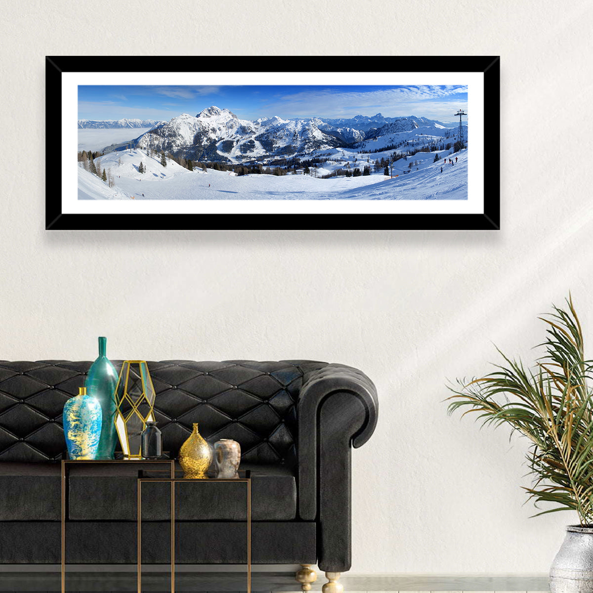 Nassfeld Ski Resort View Wall Art