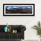 Mount Hess and Mount Debora with Wetlands Wall Art