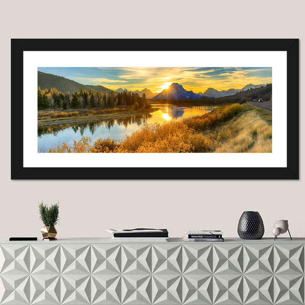 Oxbow Bend Sunrise Wall Art