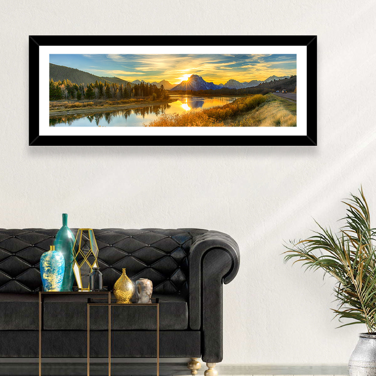 Oxbow Bend Sunrise Wall Art