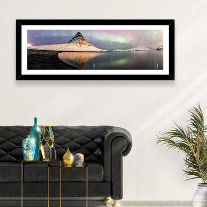 Kirkjufell Under the Milky Way Wall Art