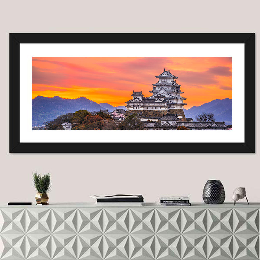 Himeji Castle at Sunrise Wall Art