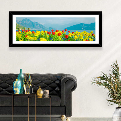 Lake Lucerne Daffodils Wall Art