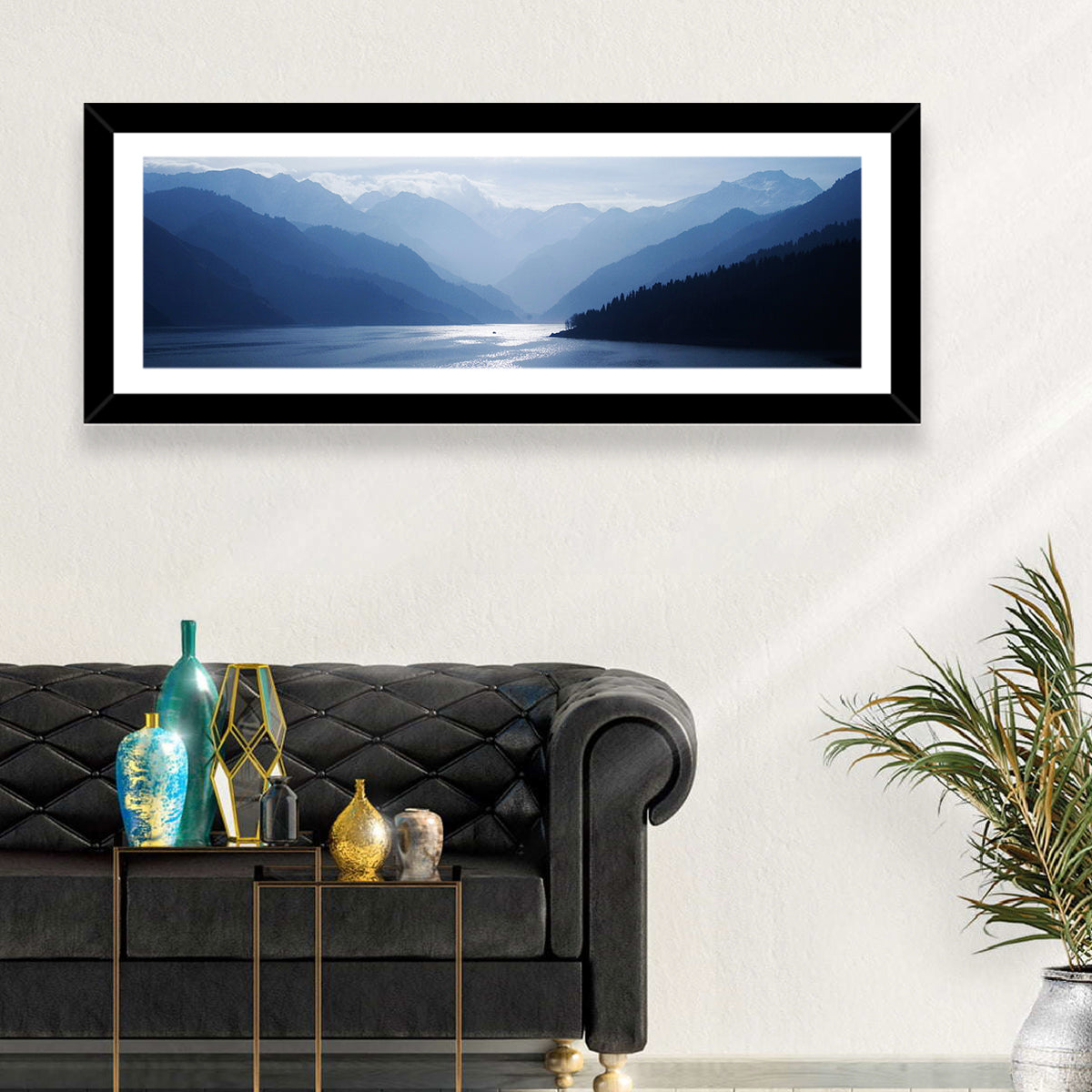 Xinjiang Lakeshore Serenity Wall Art