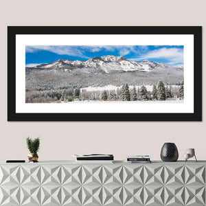 Colorado Winter Mountains Wall Art