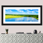 Blue River Meadow Wall Art
