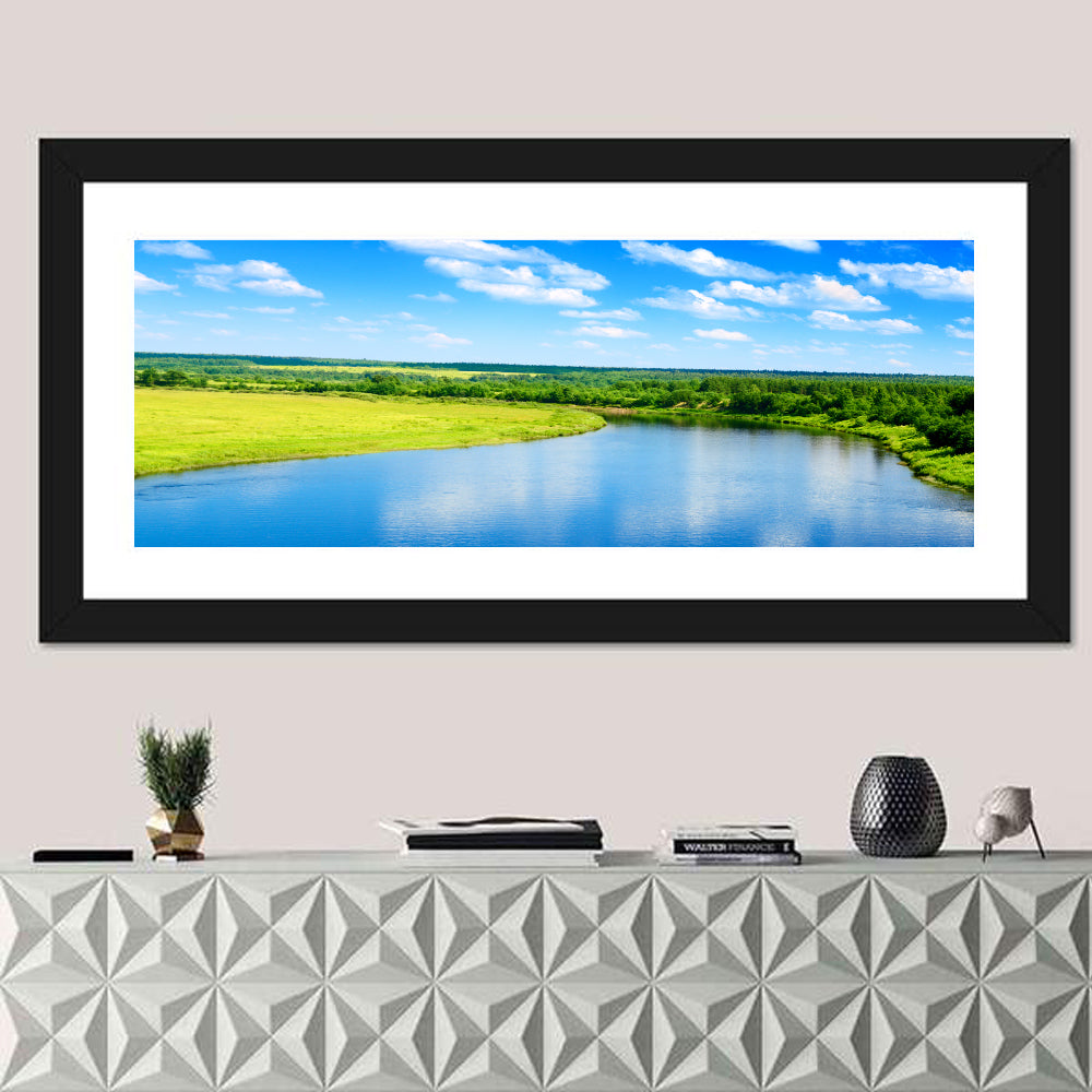 Blue River Meadow Wall Art