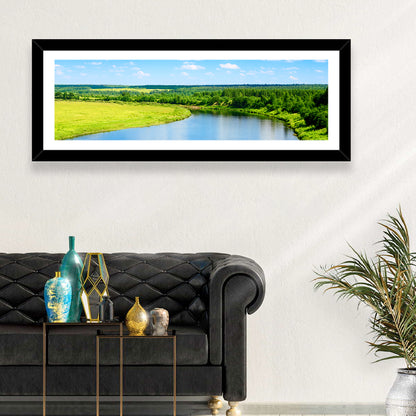 Blue River Meadow Wall Art