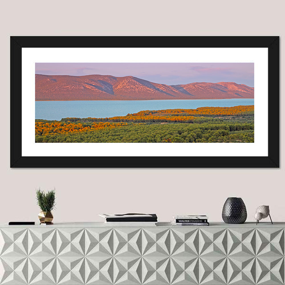 Lake Vrana Golden Hour Wall Art