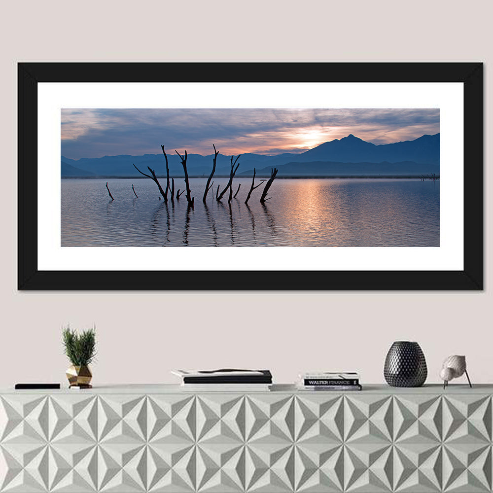 Lake Isabella Sunrise Reflection Wall Art