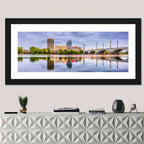 Springfield Memorial Bridge Skyline Wall Art