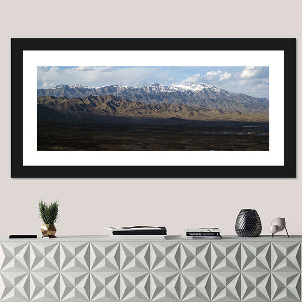 Snow-capped Afghan Mountains Wall Art