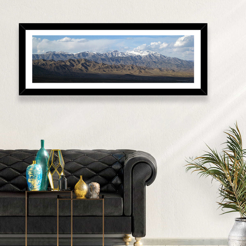 Snow-capped Afghan Mountains Wall Art