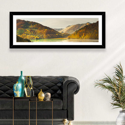 Bright Green Tailings Lake Wall Art