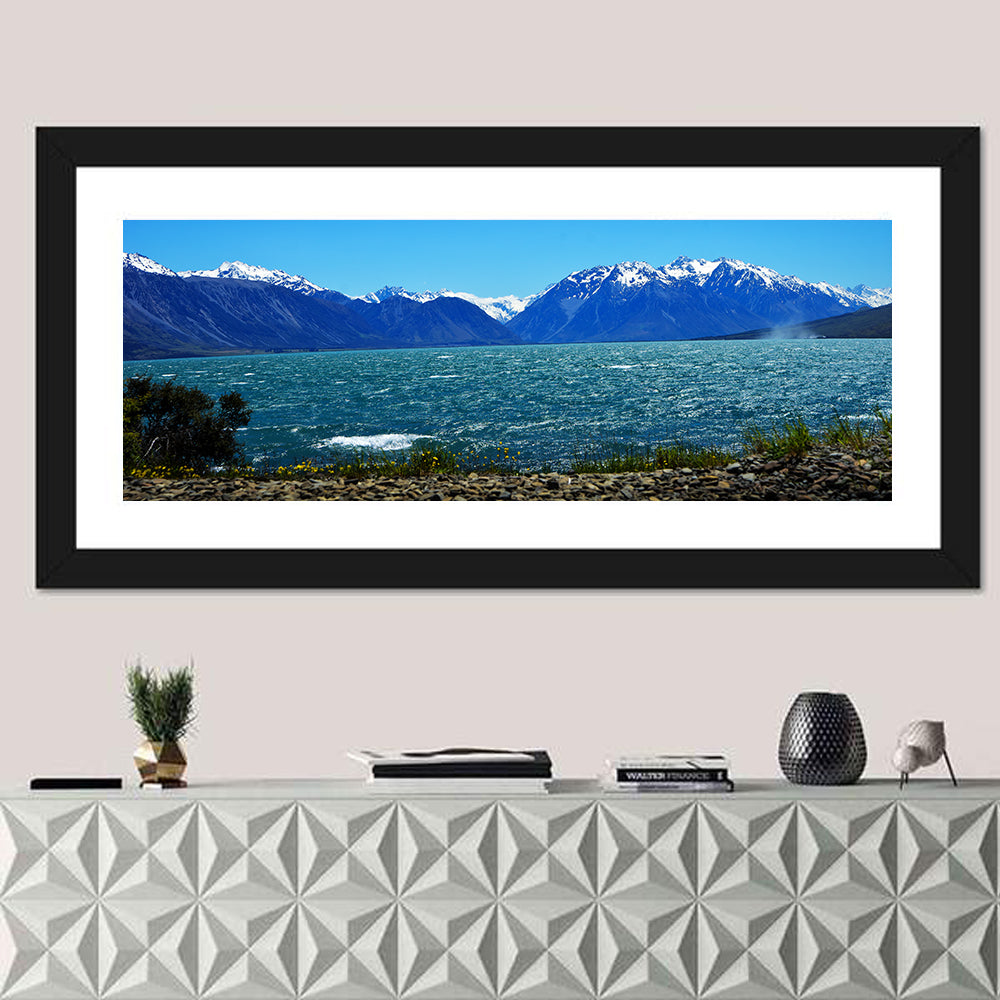 Lake Ohau Snow Peaks Wall Art