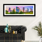 Houston Skyline at Dusk Wall Art