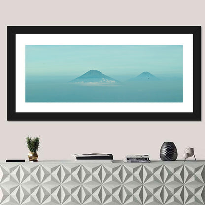 Sumbing and Sindoro Volcanoes Wall Art