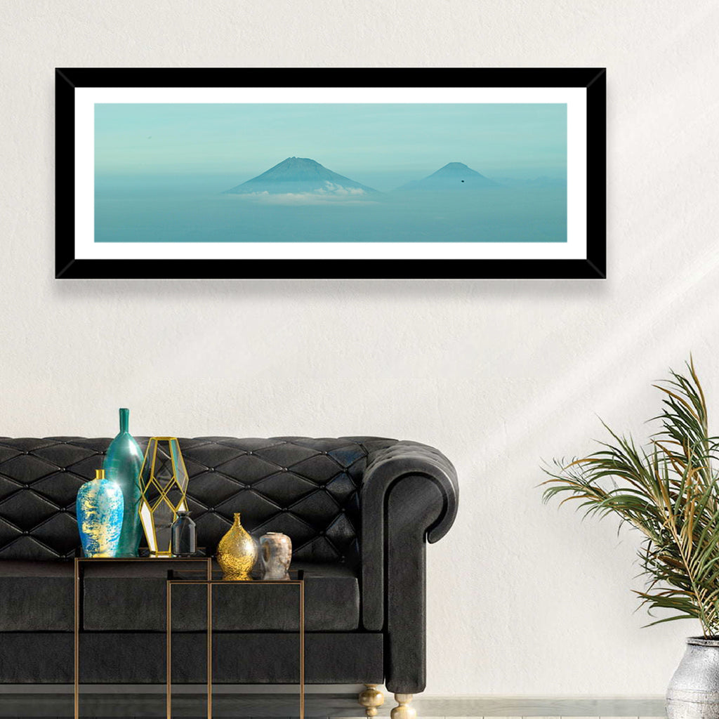 Sumbing and Sindoro Volcanoes Wall Art