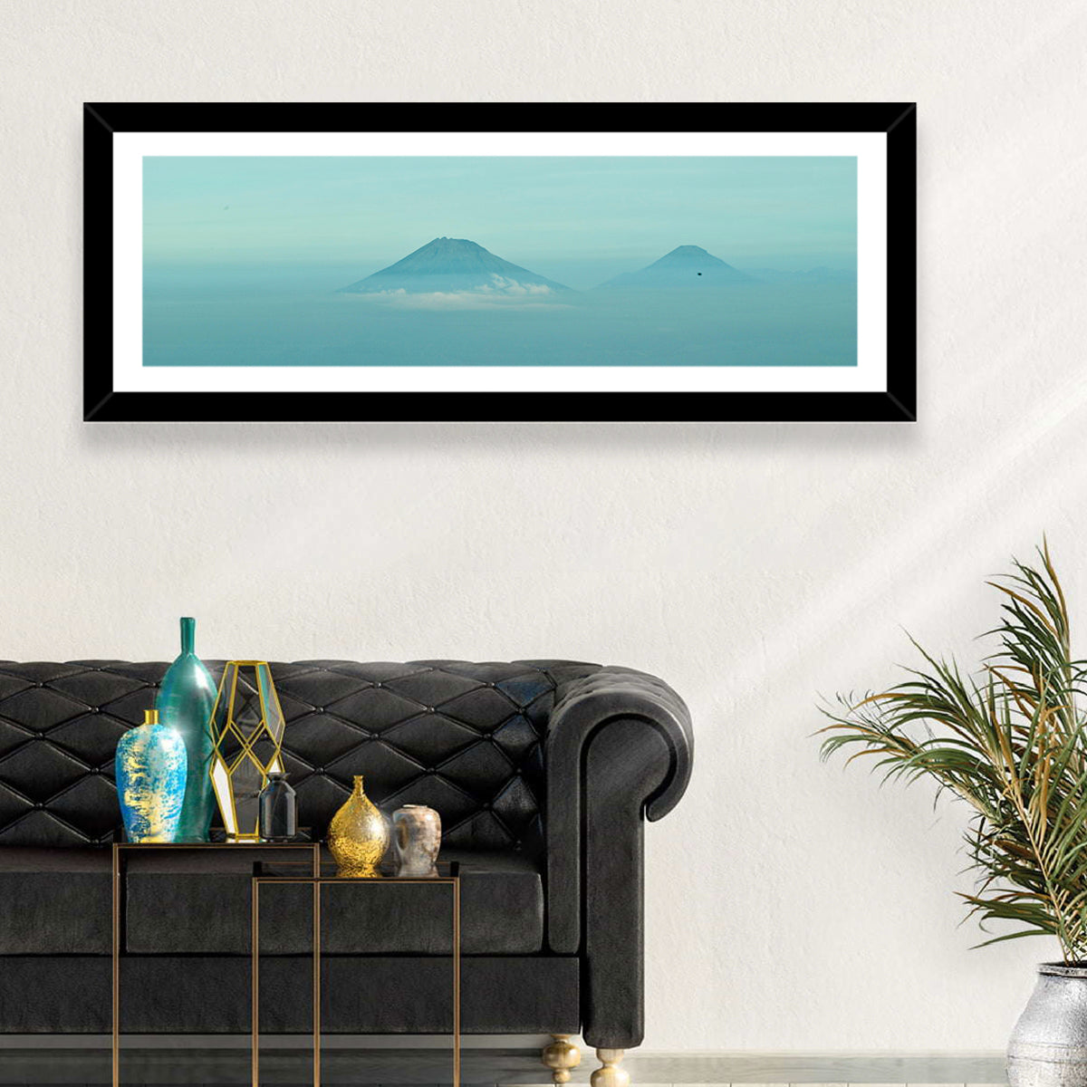 Sumbing and Sindoro Volcanoes Wall Art
