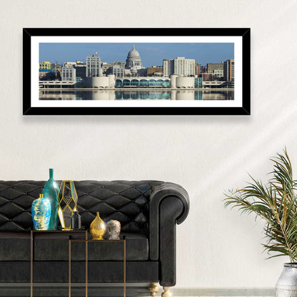Madison Lake Monona Skyline Wall Art
