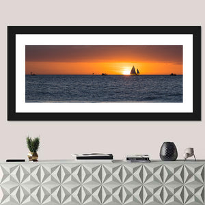 Florida Sea Sunset Wall Art