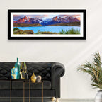 Lake Pehoe at Dawn Wall Art