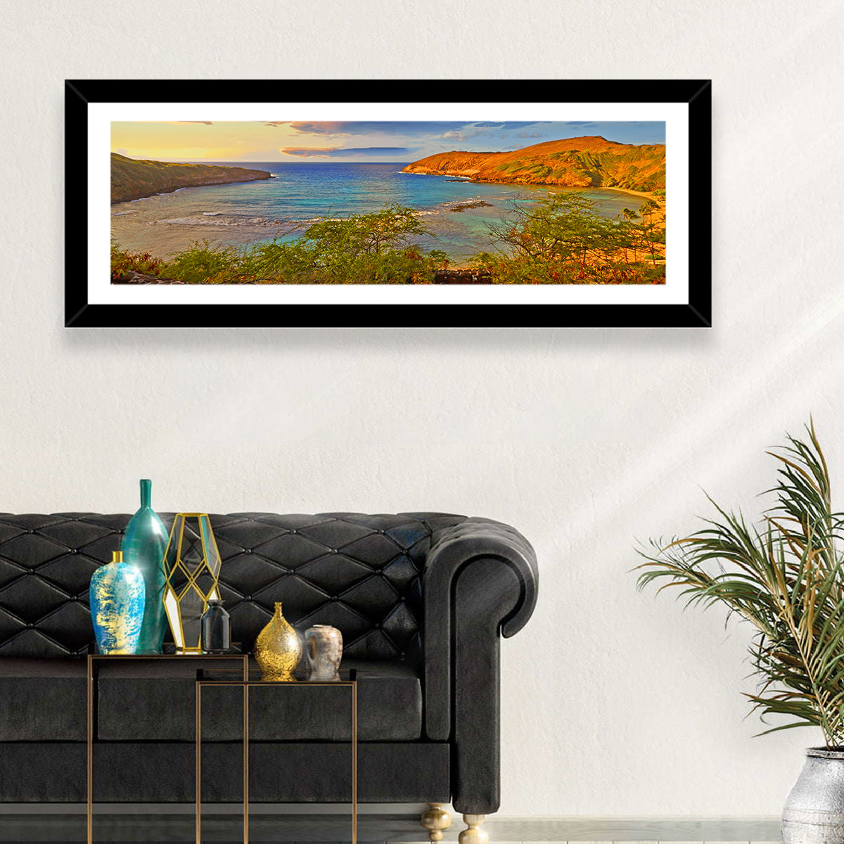 Hanauma Bay Golden Hour Wall Art