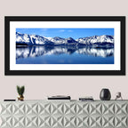 Lake Tahoe Mountain Reflection Wall Art