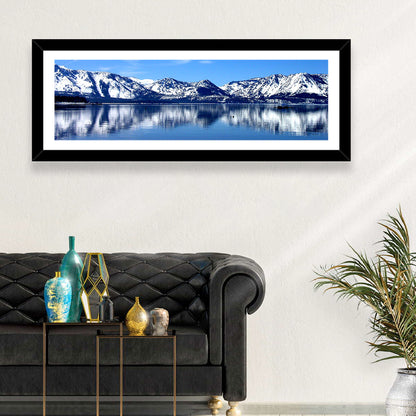 Lake Tahoe Mountain Reflection Wall Art