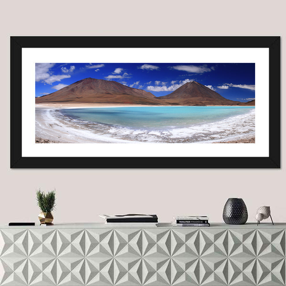 Laguna Verde Turquoise Lake and Licancabur Wall Art