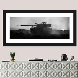 German Tank in War Wall Art