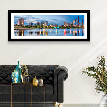 Birmingham Railroad Park Skyline Wall Art