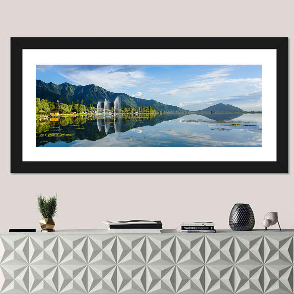 Dal Lake Reflections, Srinagar Wall Art
