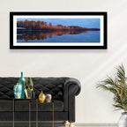 Lake Livingston Pier at Golden Hour Wall Art