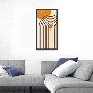 Sun Boho Minimalist I Wall Art