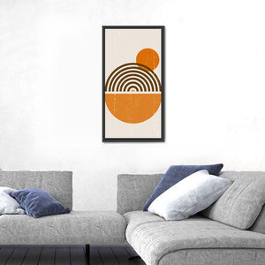 Burning Sun Concept Wall Art