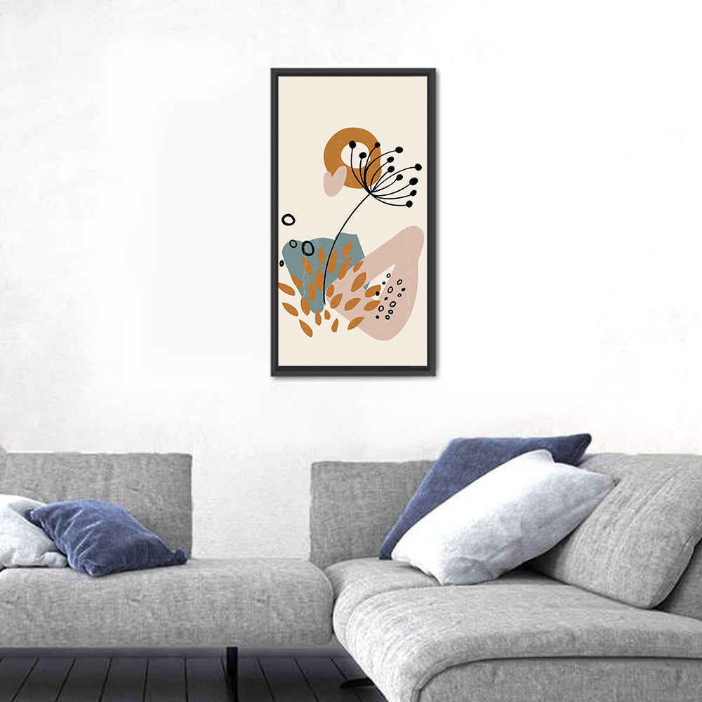 Minimalist Botanical Line Flower Wall Art