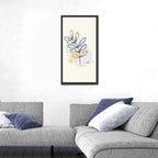 Falling Leaves Illustration Wall Art