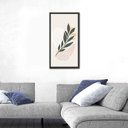 Boho Leaves Minimalist Wall Art