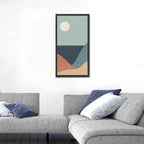 Moonlit Coastal Dunes Wall Art