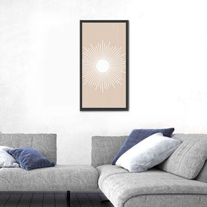 Sun Boho Mandala Wall Art