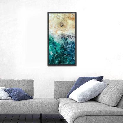 Aerial Beach Abstract Wall Art
