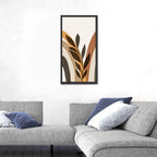 Tropical Boho Leaf Arches Wall Art