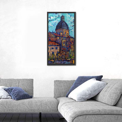 Salamanca Cathedral Dome Study Wall Art