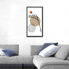 Terracotta Botanical Abstract Wall Art