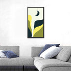 Crescent Moon Over Olive Mountains Wall Art