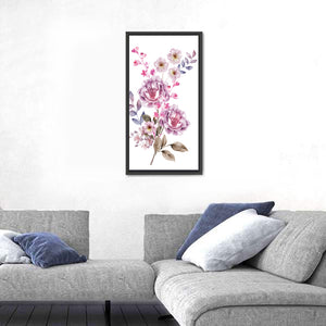 Watercolor Floral Wall Art