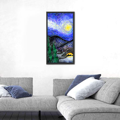 Starry Night Over Bethlehem Wall Art